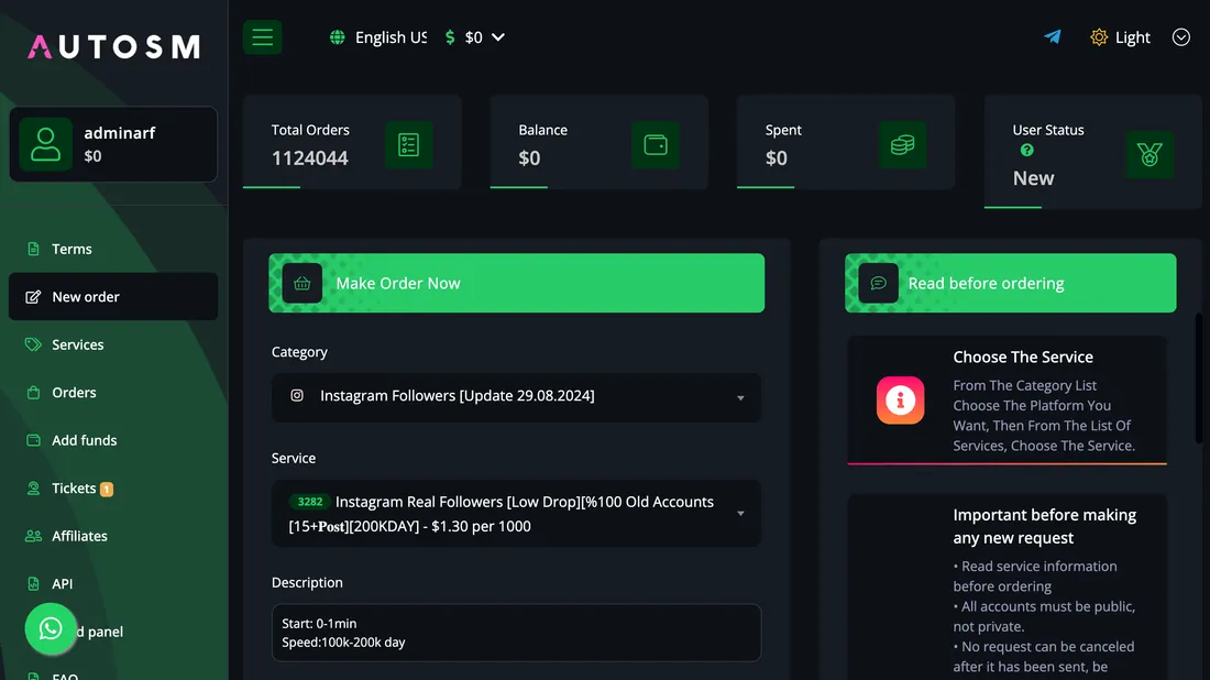 Auto-SM.com screenshot
