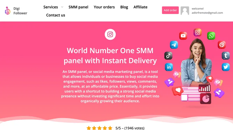 DigiFollower.com thumbnail