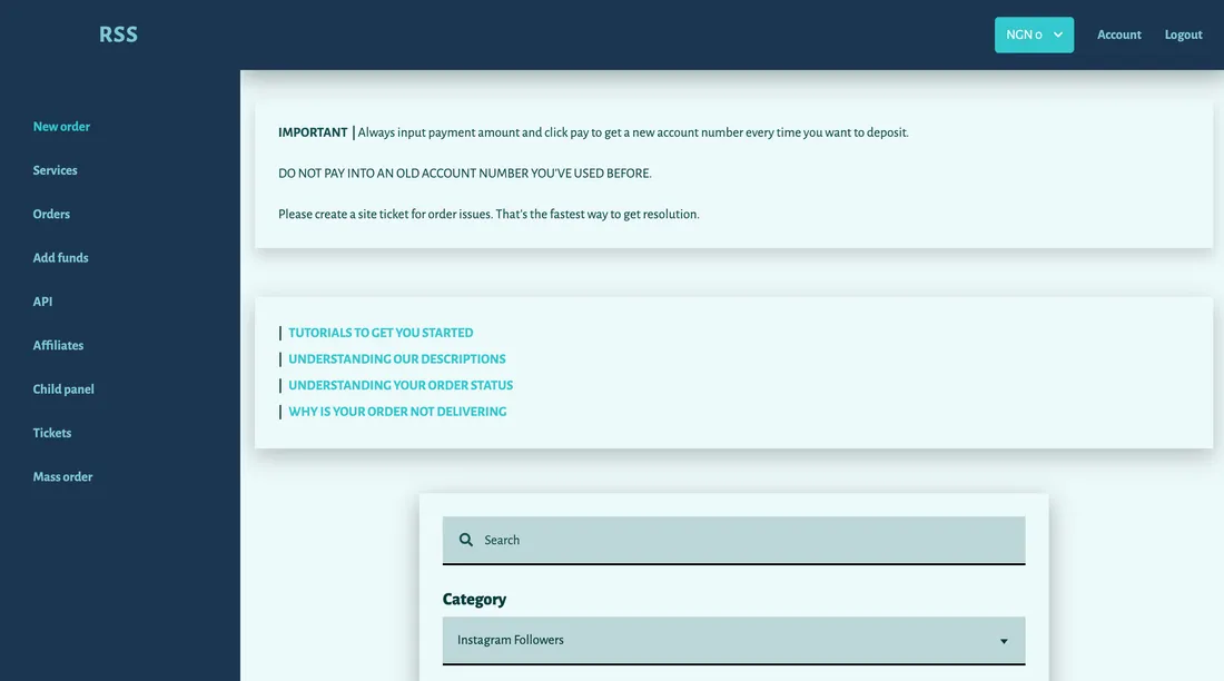 ReallySimpleSocial.com screenshot