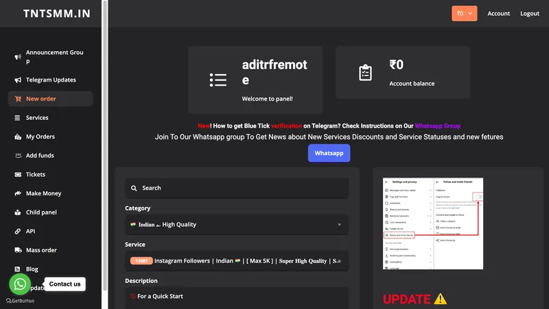 TntSMM.in screenshot