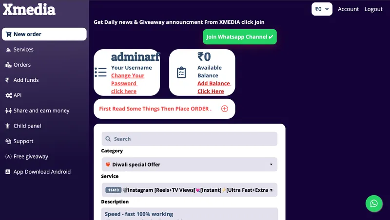XmediaSMM.in thumbnail